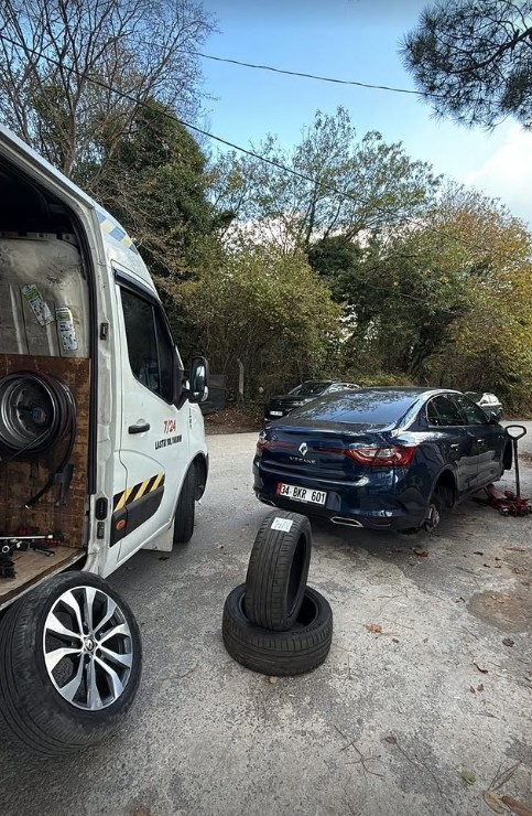 Lastik değişimi ve montaj hizmeti Beykoz