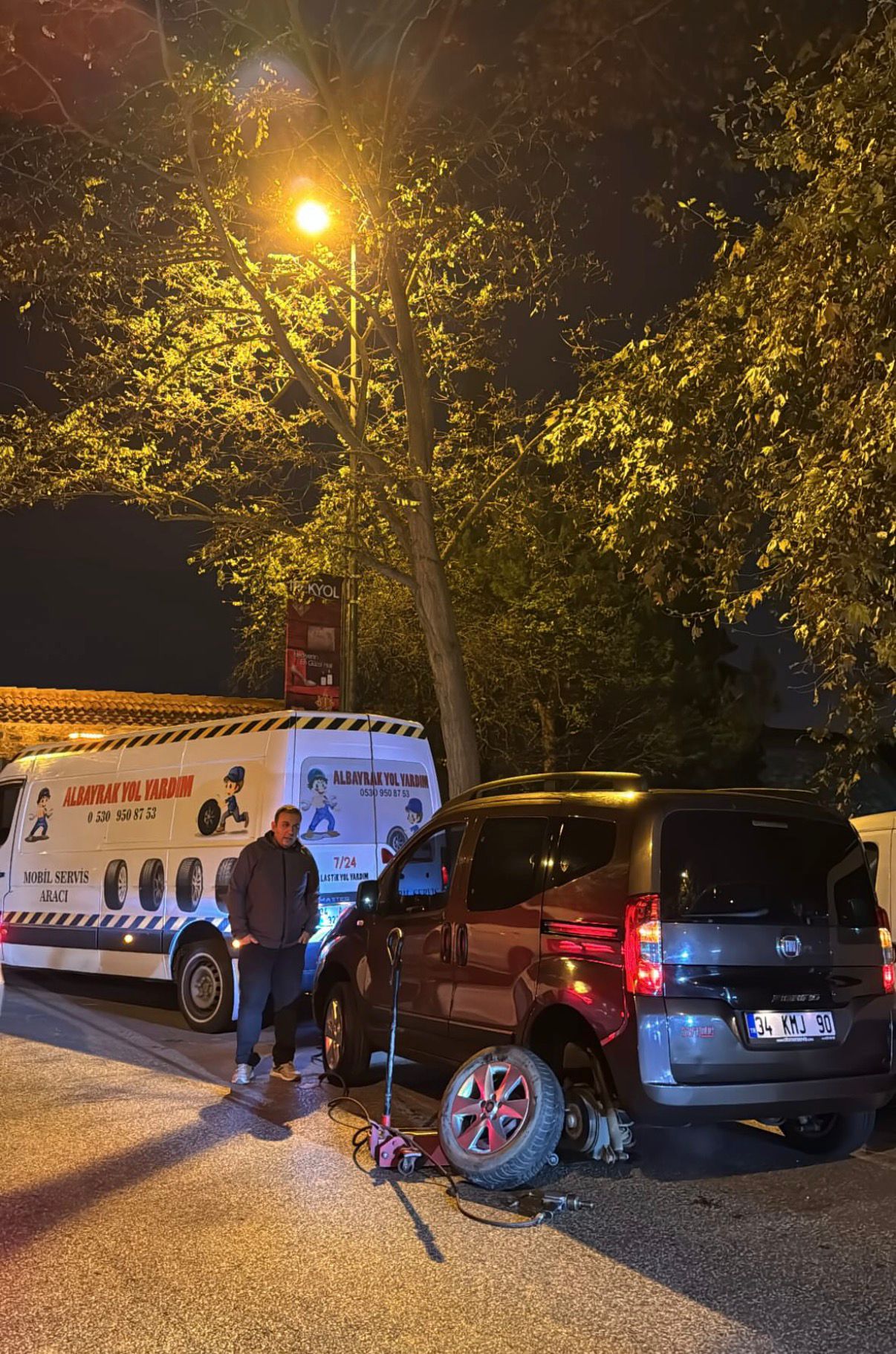 Beykoz jant doktoru iş başında
